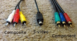 3 video cable types