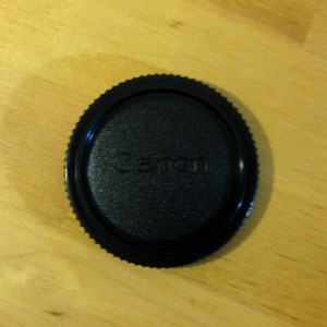 Canon FD mount body cap