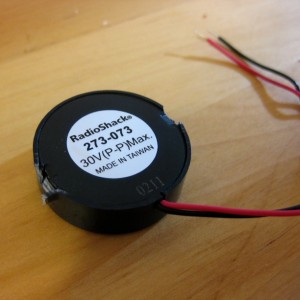 Piezo tabs off