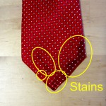 Stained tie