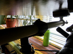 PVC in bike stem