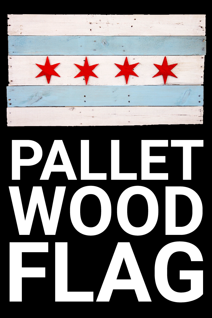Pallet Wood Flag