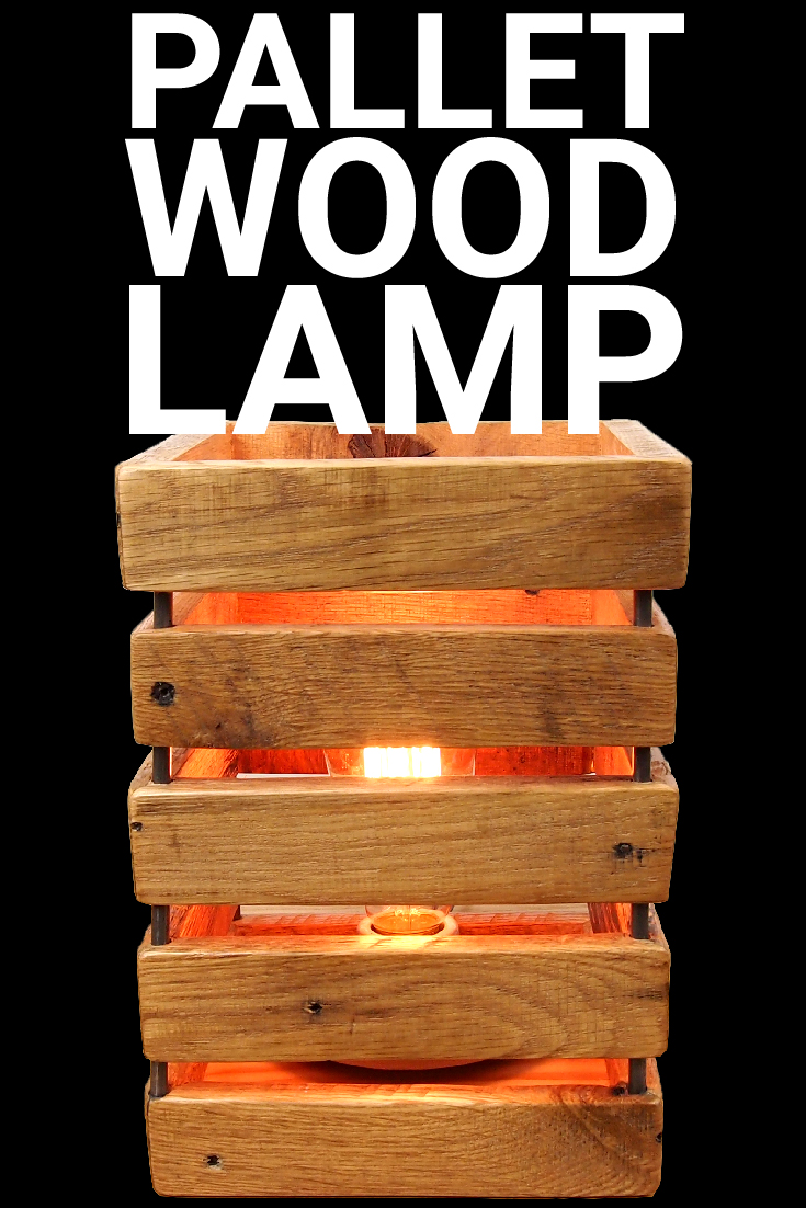 Pallet Wood Lamp